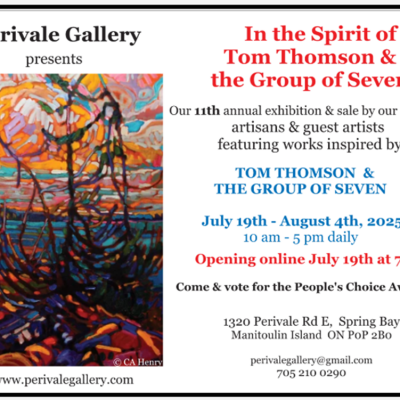 In the Spirit of Tom Thomson and the Group of Seven