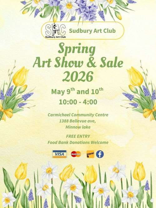 Sudbury Art Club Spring Show and Sale